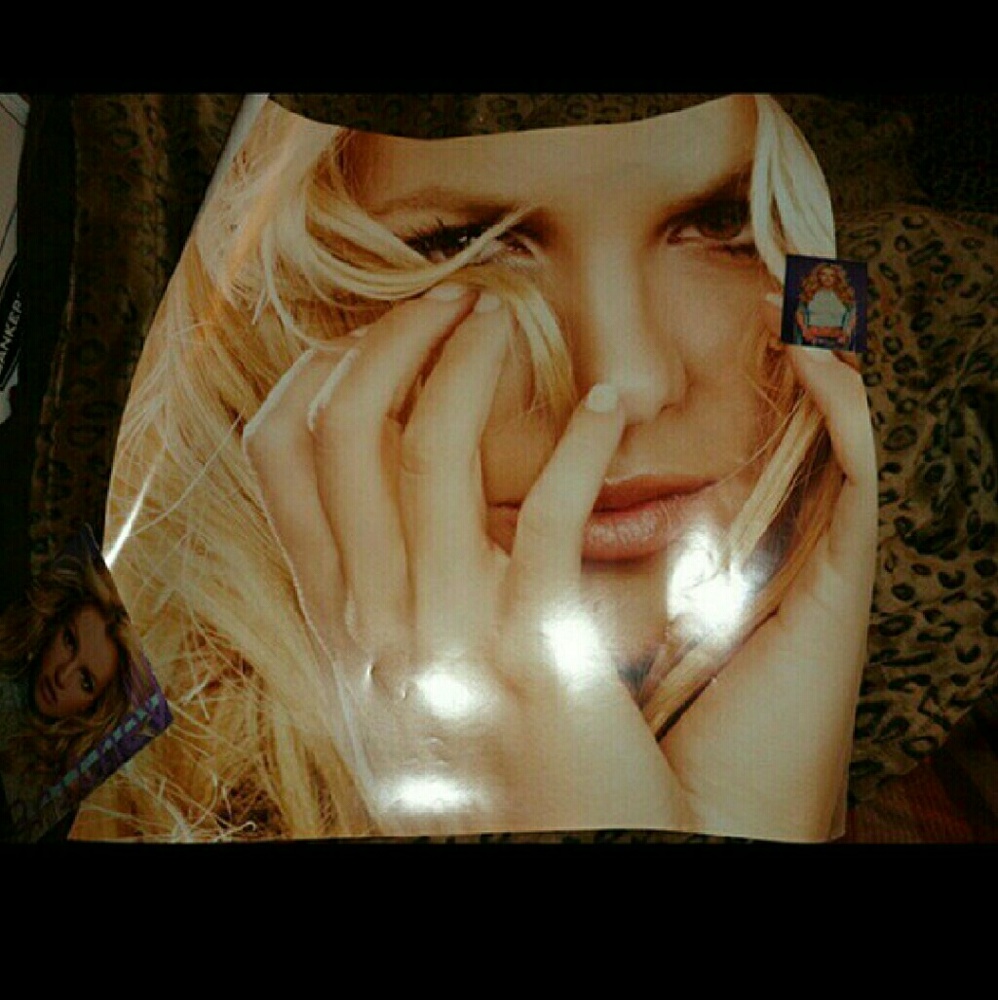 Rare Britney Spears Femme Fatale Promo Poster